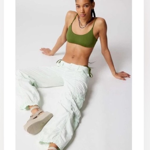 BDG Pants - Urban Outfitters BDG Y2K Low Rise Cargo Pant Mint Green Small
